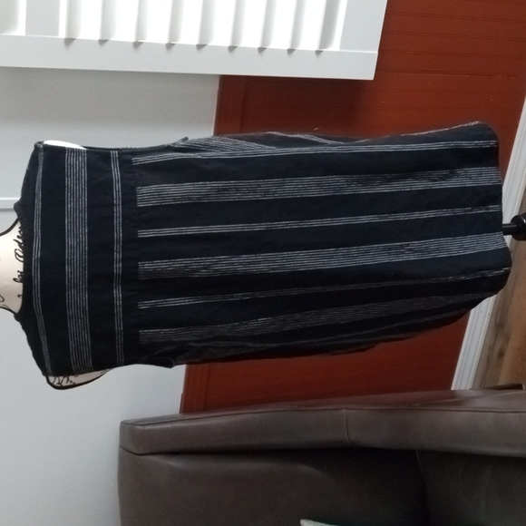 a.n.d easy striped black and white women top size XL - Picture 5 of 11